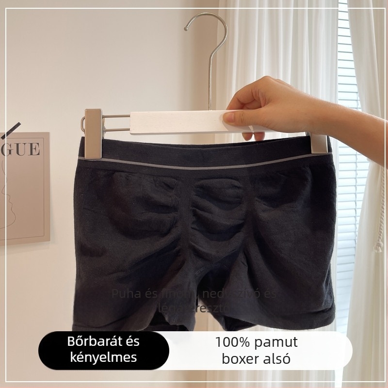 Férfi alsónemű plusz méretben, Xinjiang-pamut, lélegző antibakteriális pamut boxer brief.