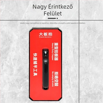 Nagy méretű csempék lerakásához készült eszköz – gumírozott kalapács helyettesítője a burkoláshoz és kőlemezek telepítéséhez