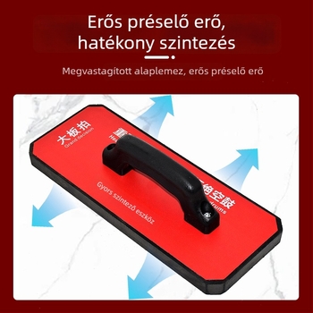 Nagy méretű csempék lerakásához készült eszköz – gumírozott kalapács helyettesítője a burkoláshoz és kőlemezek telepítéséhez