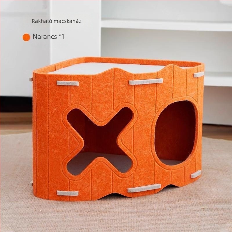 Stackable macska mászófák, odúk, karmapadok és játékok macskáknak