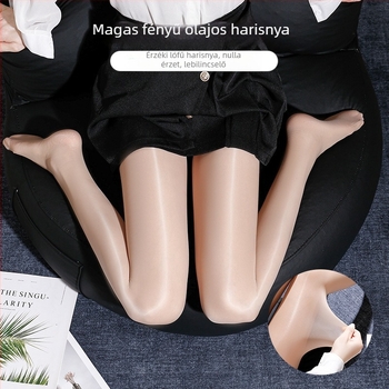 Nylon alakformáló harisnya, vékony, egyszínű, szexi, antifrikciós felület