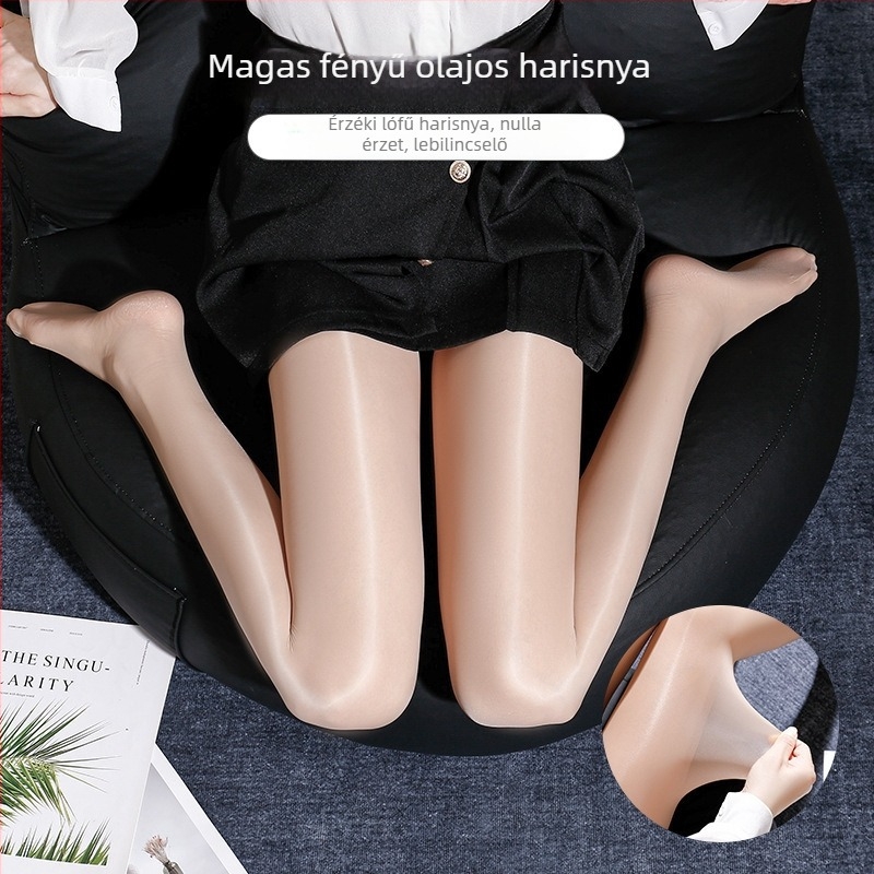 Nylon alakformáló harisnya, vékony, egyszínű, szexi, antifrikciós felület