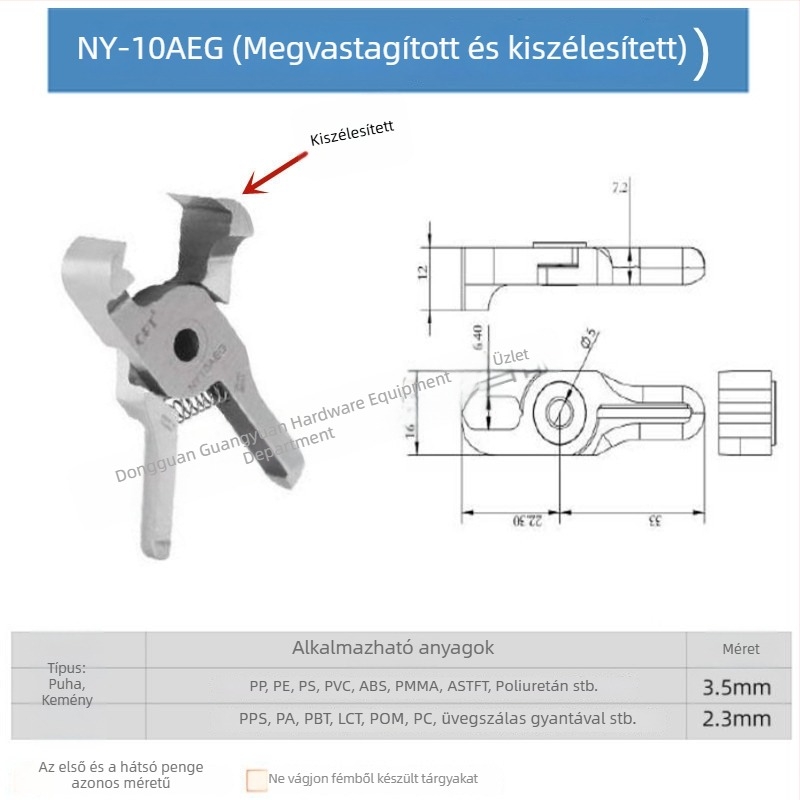 Mikropozíciós manipulátor pneumatikus ollóval NY-10, műanyag sprue vágó, mozgó ollófej, 10AJL