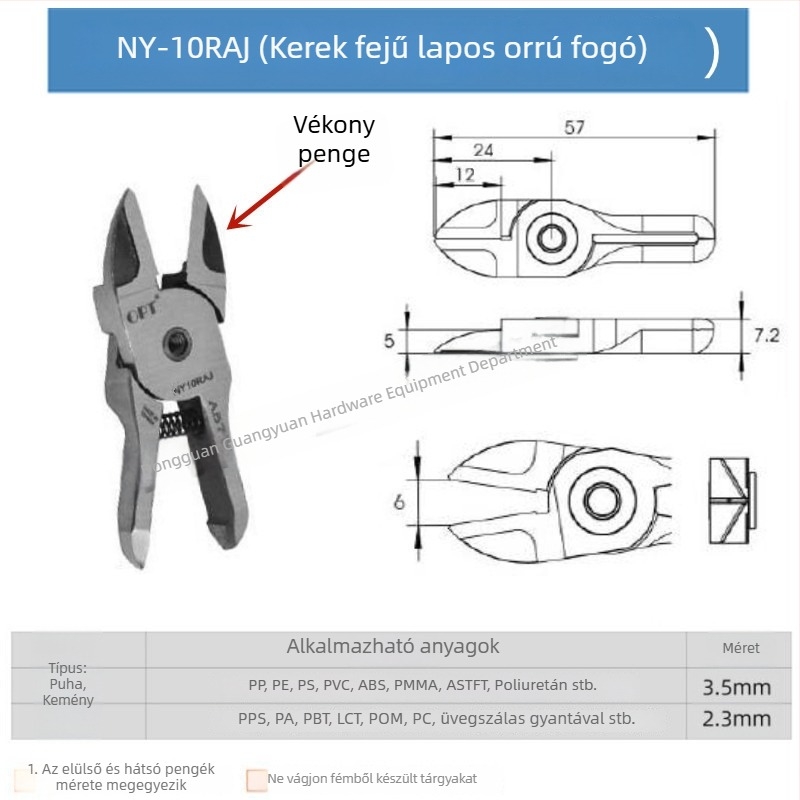 Mikropozíciós manipulátor pneumatikus ollóval NY-10, műanyag sprue vágó, mozgó ollófej, 10AJL