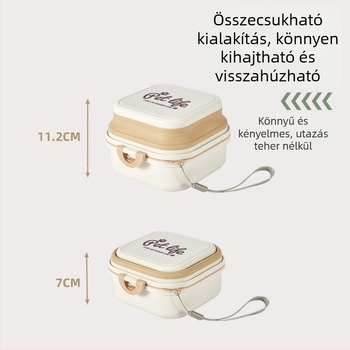 Összecsukható, hordozható itató- és etetőtál háziállatok számára – kutyáknak és macskáknak