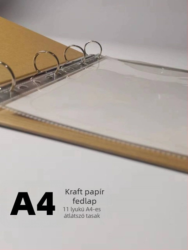 A4-es mappa fekete kraft borítóval, színkártya könyv, textil kiegészítők, átlátszó betétek, dokumentum mappa
