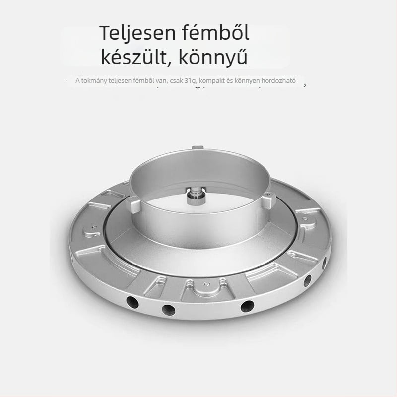 Baorong Fém tokmány négyszögletes és nyolcszögletű softbox interfészhez – videó világítás kiegészítő