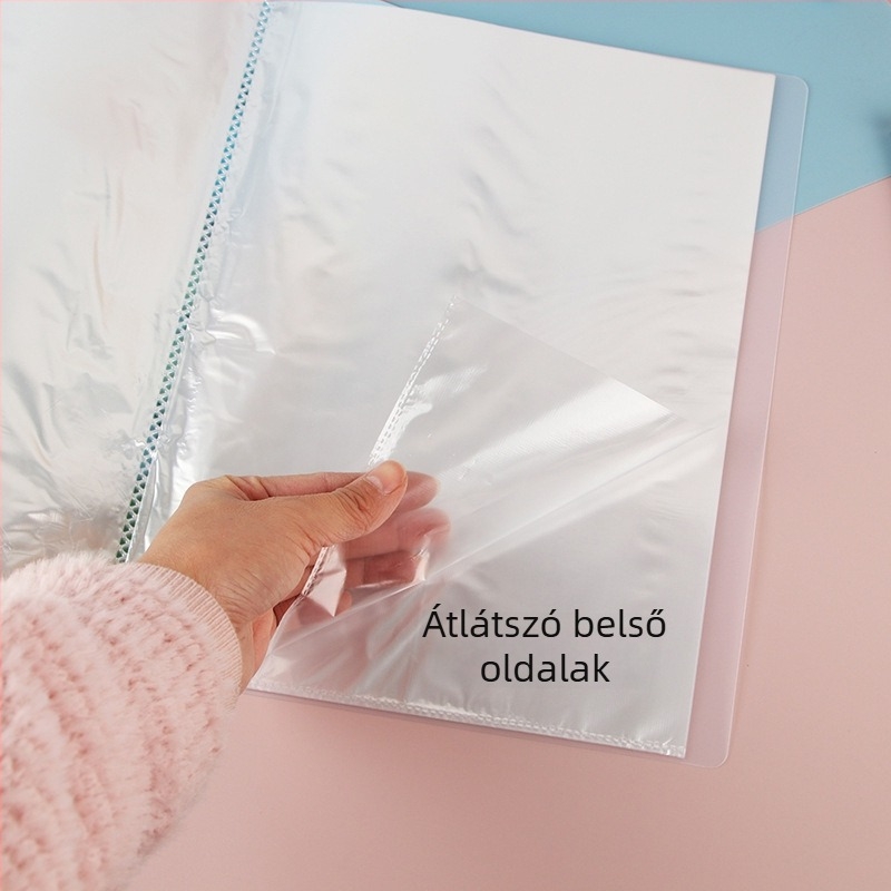 A4-es aranyos karikatúrás irattartó – kreatív iskolai irodai mappa gyerekeknek, óvodába