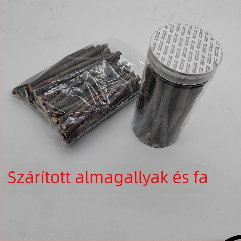 Szárított almaágak kisállatok számára – rágó játékok almafából