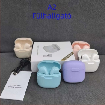 A2Pro Bluetooth in-ear vezeték nélküli sportfülhallgató, 5.3 hosszú üzemidő, mini Macaron