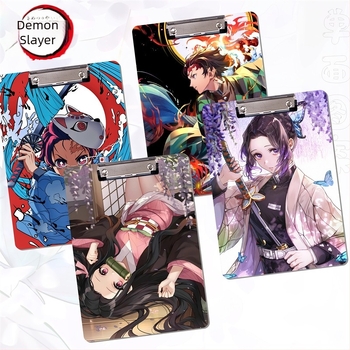 Demon Slayer A4 PP dokumentum mappa szorítóval