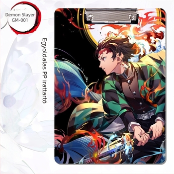 Demon Slayer A4 PP dokumentum mappa szorítóval
