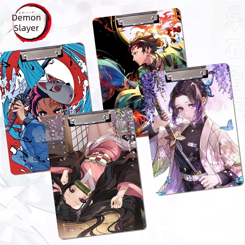 Demon Slayer A4 PP dokumentum mappa szorítóval