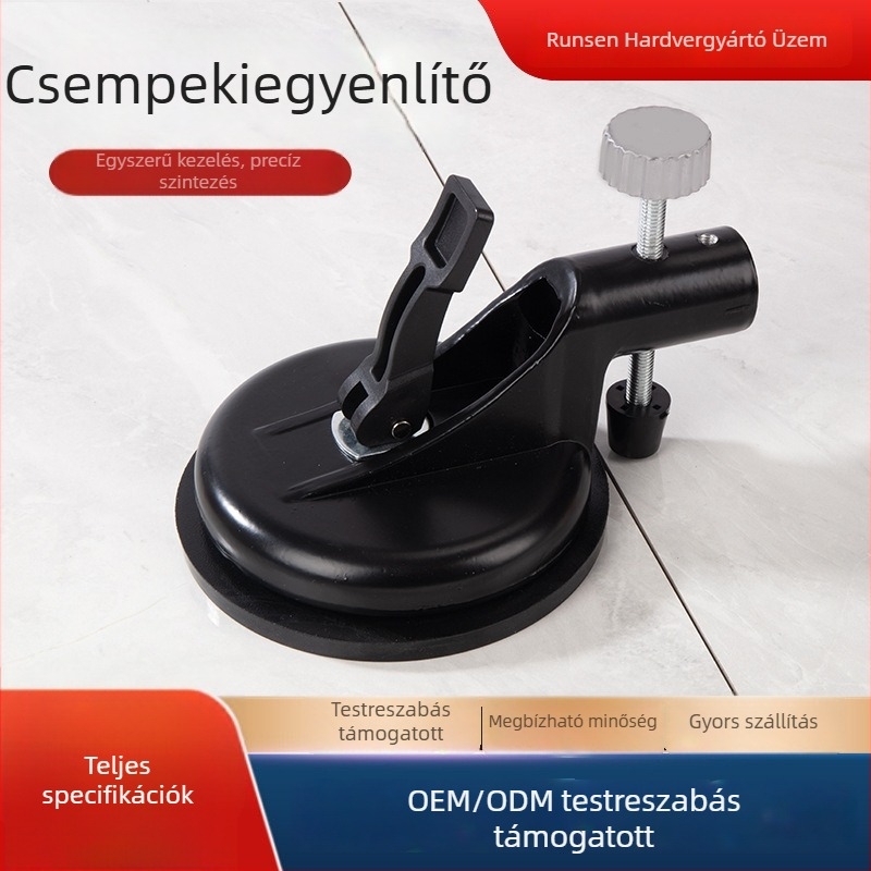 Csempeszintező eszköz vákuumos szívócsészékkel, márvány és kő számára