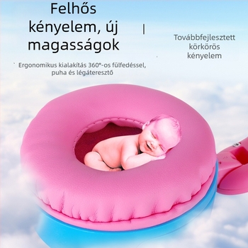 BT33 Bluetooth fejhallgató Cartoon mintával, fejre illeszkedő, sztereó hangzás, diákoknak és gyerekeknek