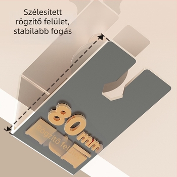 Fiókpanelek rögzítő klipsz, G-típusú gyors rögzítés, rozsdamentes acél, beépítéshez