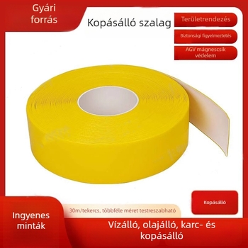 AGV-hez PVC mágnescsík védőszalag, kopásálló, ütésálló és vízálló, 30 m × 50 mm × 1–2 mm