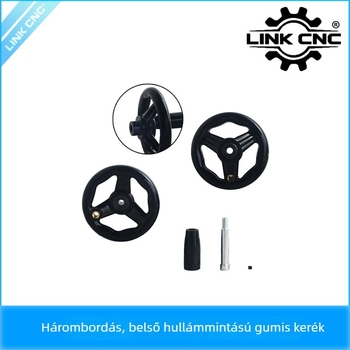 Link CNC bakelit bordázott kerek kézikerék háromágú gépészeti eszközhöz