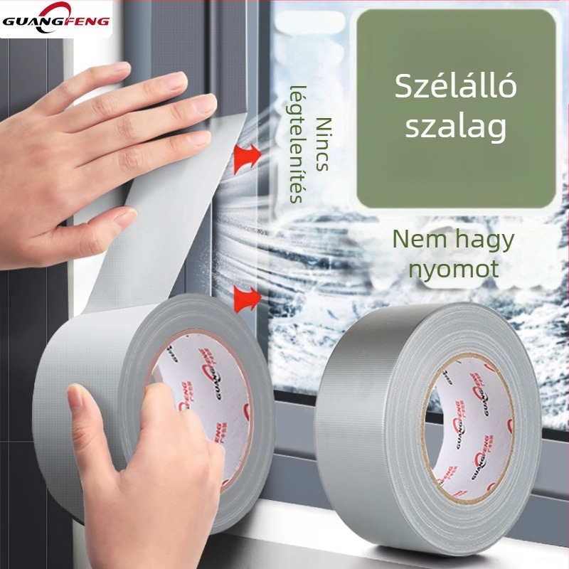 Sűrített pamut alapú ragasztószalag, 50 m, erős tapadás, vízálló, szőnyeg összeillesztéséhez