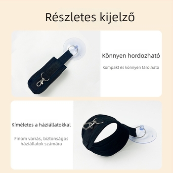 Macska és kutya fürdető rögzítő eszköz, fürdető segédeszköz, szőrzet formázás és körömvágás