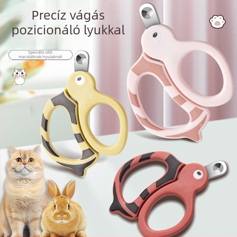 Macska körümvágó olló – prémium kisállat körömápoló eszköz