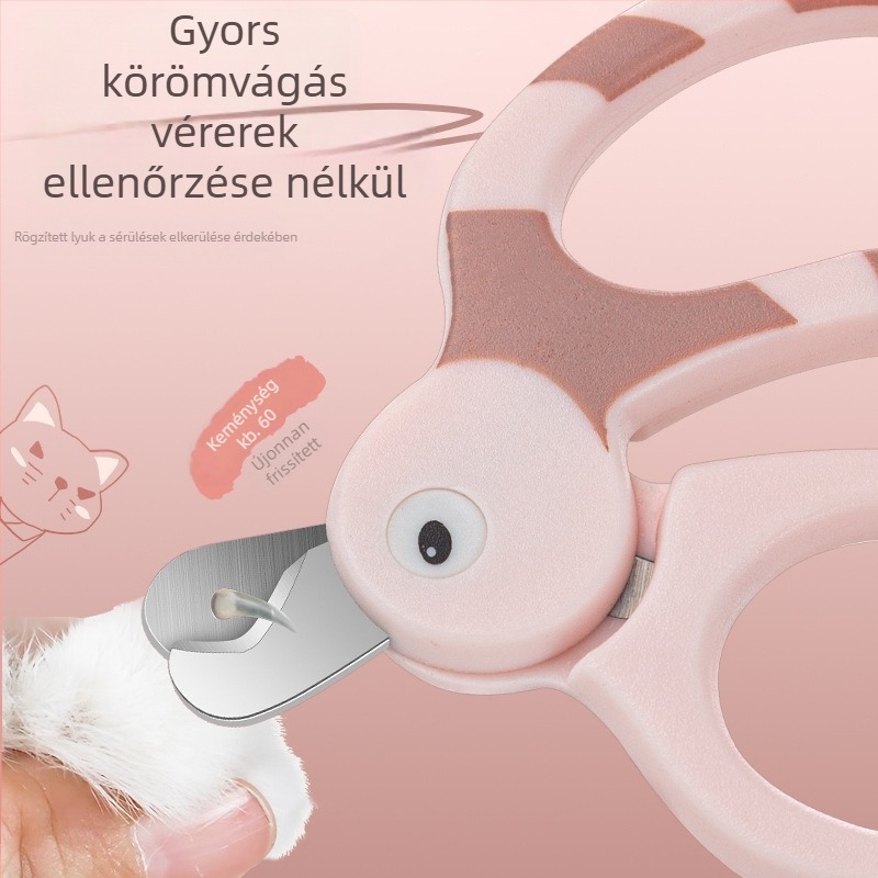 Macska körümvágó olló – prémium kisállat körömápoló eszköz