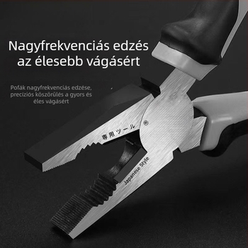 Három darabos fogó készlet: vékony végű fogó és fogó fejű tigra, multifunkcionális