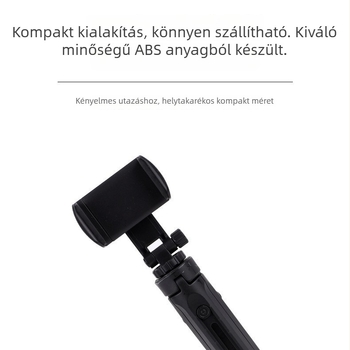 Asztali mini teleszkópos állvány telefonhoz – stabil tartó élő közvetítéshez és fényképezéshez