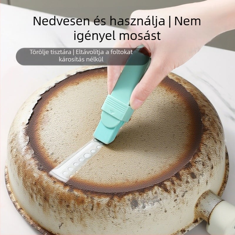 Fürdőszobai mészmentesítő radír – üveg- és felületek tisztítására, vízkő és vízfoltok eltávolítása, akvárium tisztító