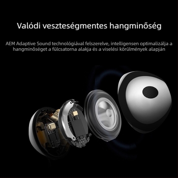 Macaron-stílusú Bluetooth fülhallgatók, 3. generáció, zajcsökkentés, Android és iPhone kompatibilis