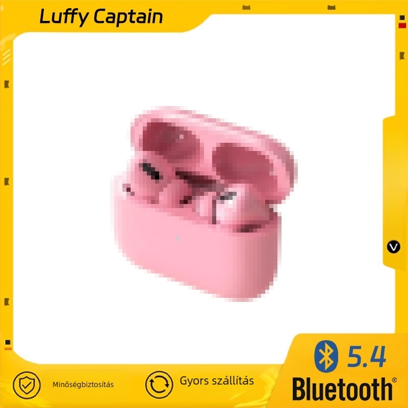 Macaron-stílusú Bluetooth fülhallgatók, 3. generáció, zajcsökkentés, Android és iPhone kompatibilis