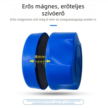 Mini mágneses akváriumi üveg algatisztító szivaccsal