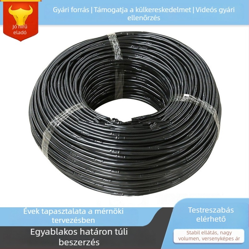 Shengda 16 mm-es PE csepegtetőcső inline öntözéshez, mezőgazdasági víztakarékos rendszer