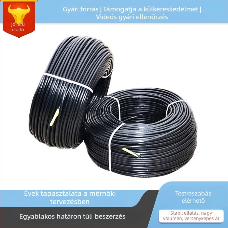 Shengda 16 mm-es PE csepegtetőcső inline öntözéshez, mezőgazdasági víztakarékos rendszer