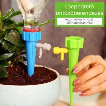 Időzítővel ellátott öntözőeszköz – automata növényöntözés, csepegtető öntözés, vízáram szabályozó