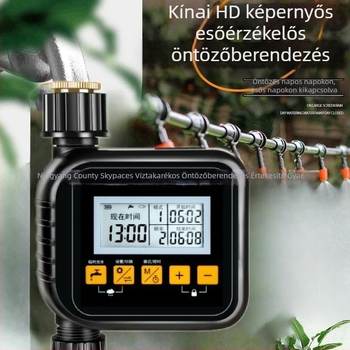 Kerti öntözési időzítő és vezérlő automata csepegtető öntözőrendszerhez