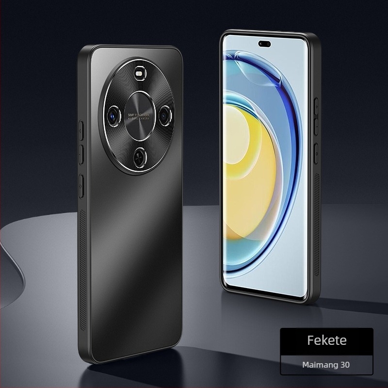 Huawei Mate60 és Mate50 Pro tok, AG bőrhatású matt textúra, teljes lefedettségű védőtok