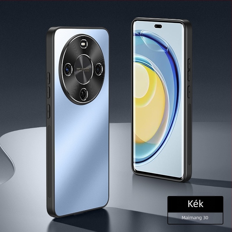 Huawei Mate60 és Mate50 Pro tok, AG bőrhatású matt textúra, teljes lefedettségű védőtok