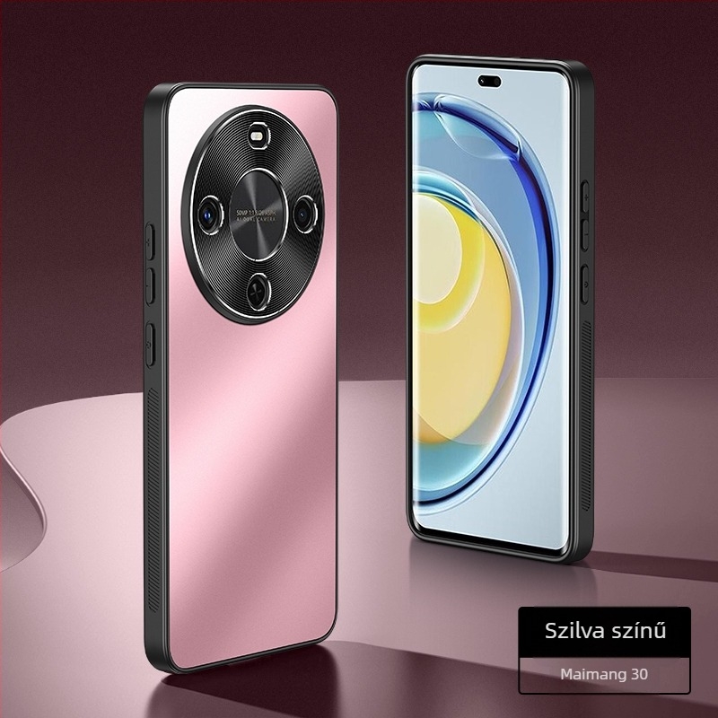 Huawei Mate60 és Mate50 Pro tok, AG bőrhatású matt textúra, teljes lefedettségű védőtok