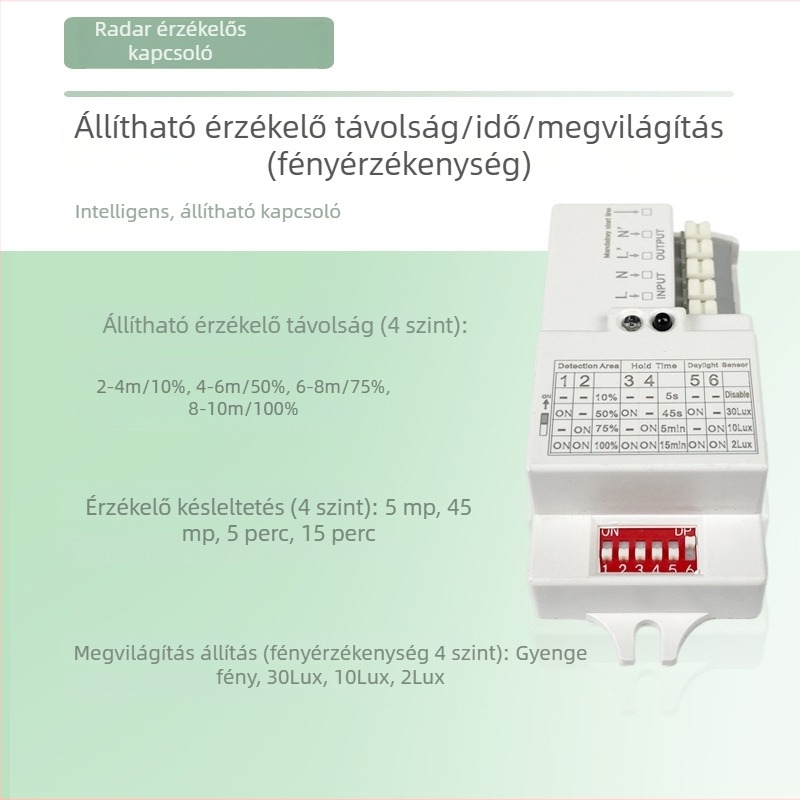 5,8 GHz mikrohullámú radar szenzor 220