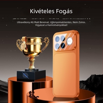 Yicheng védőtok Redmi K90 Pro Max készülékhez – anti-ujjlenyomat, ütésálló, nem blokkolja a hangszórót, matt PC felület, minimalistikus dizájn