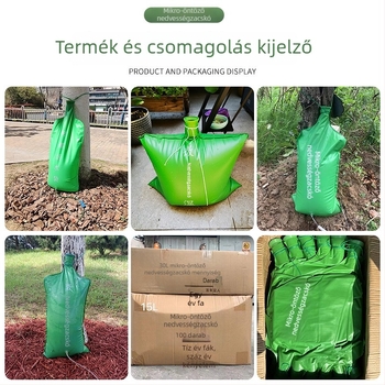 Állítható faöntöző zsákok automata cseppöntözéssel, tartósak nagy fákhoz