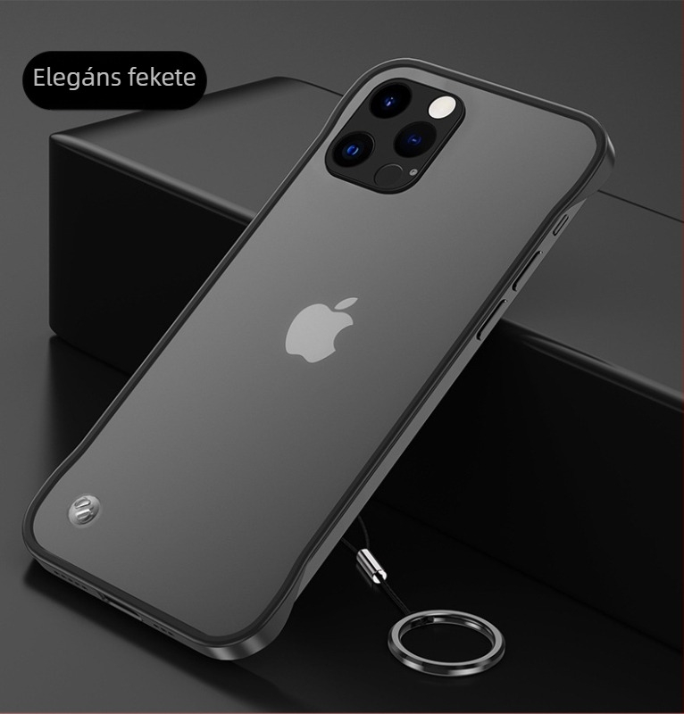 iPhone 17 Pro keret nélküli tok, vékony és könnyű, ütésálló, MagSafe és vezeték nélküli töltés