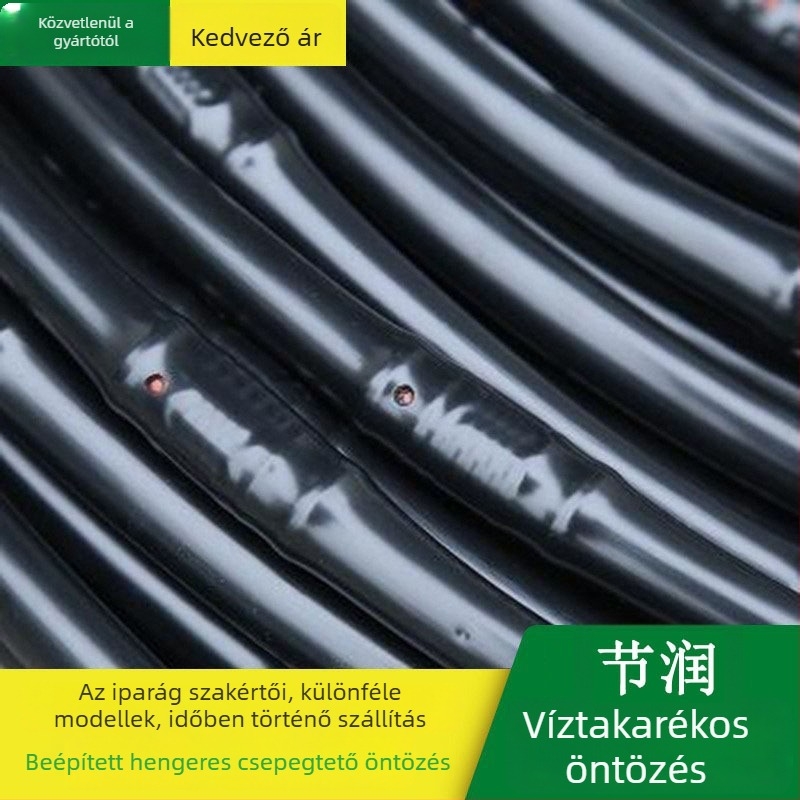 Lineáris csepegtető öntözőcső üvegházakhoz – víztakarékos öntözőcső gyümölcsfákhoz, szőlőhöz és eperhez