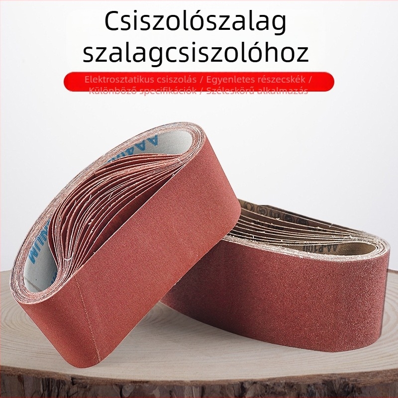 HEWEGO Gyűrű alakú csiszoló szalag csiszolóhoz, 3–4 hüvelyk, csiszolásra és polírozásra, faipari munkákhoz