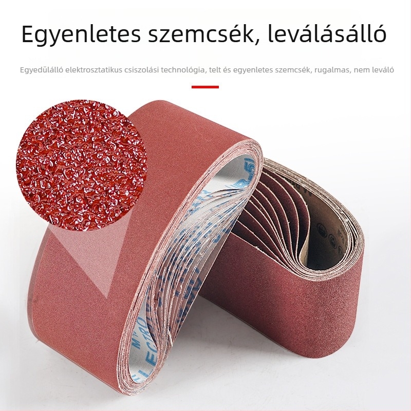HEWEGO Gyűrű alakú csiszoló szalag csiszolóhoz, 3–4 hüvelyk, csiszolásra és polírozásra, faipari munkákhoz