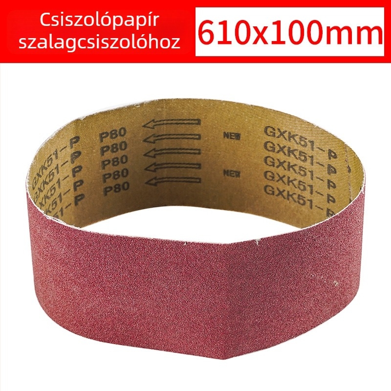 HEWEGO Gyűrű alakú csiszoló szalag csiszolóhoz, 3–4 hüvelyk, csiszolásra és polírozásra, faipari munkákhoz