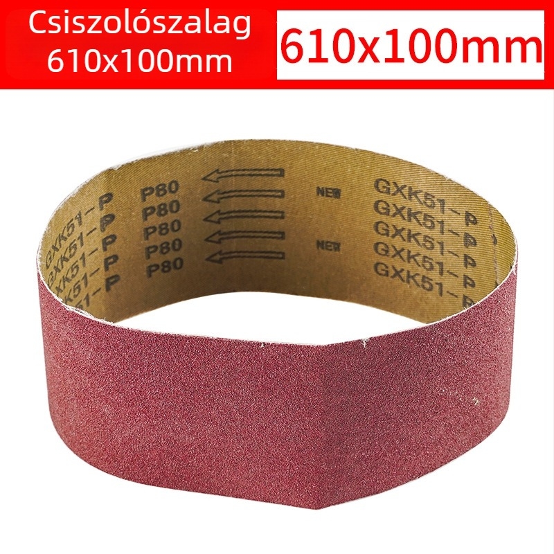 HEWEGO Gyűrű alakú csiszoló szalag csiszolóhoz, 3–4 hüvelyk, csiszolásra és polírozásra, faipari munkákhoz