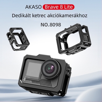AKASO Brave8 akciókamera számára alumíniumötvözet védőkeret