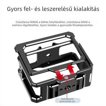 AKASO Brave8 akciókamera számára alumíniumötvözet védőkeret